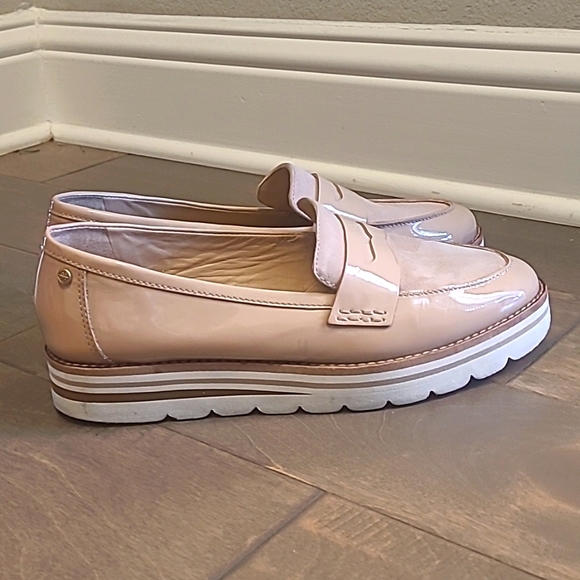 ANTONIO MELANI Shoes - Antonio Melanie Bradlie Tan, Beige Loafers, Womens Size 8.5, Slip On